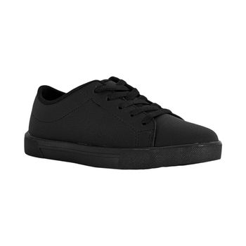 Tenis-Casual-Preto-Kids-Textura-Lisa-|-Molekinho-Tamanho--31---Cor--PRETO-0